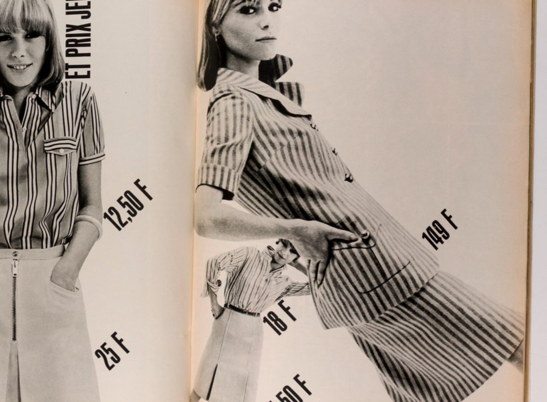 JEAN SHRIMPTON Anita Pallenberg SACHA VAN DORSSEN Elle magazine 27 May 1965 1014