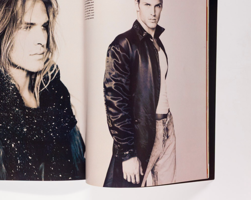 MARCUS SCHENKENBERG Kd Lang PAOLO ROVERSI Vogue Hommes Int. 1994 Workwear 10 ANS