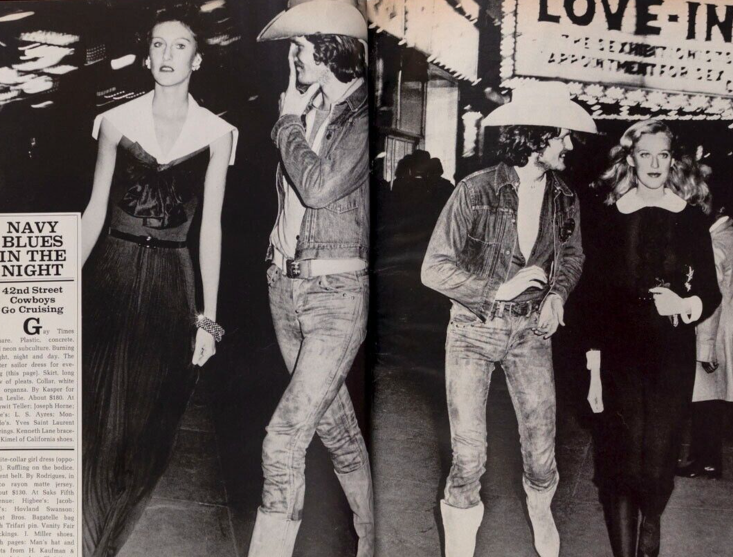 HALSTON Calvin Klein BETSEY JOHNSON Ingrid Boulting MIDLER Faye Dunaway HARPER'S