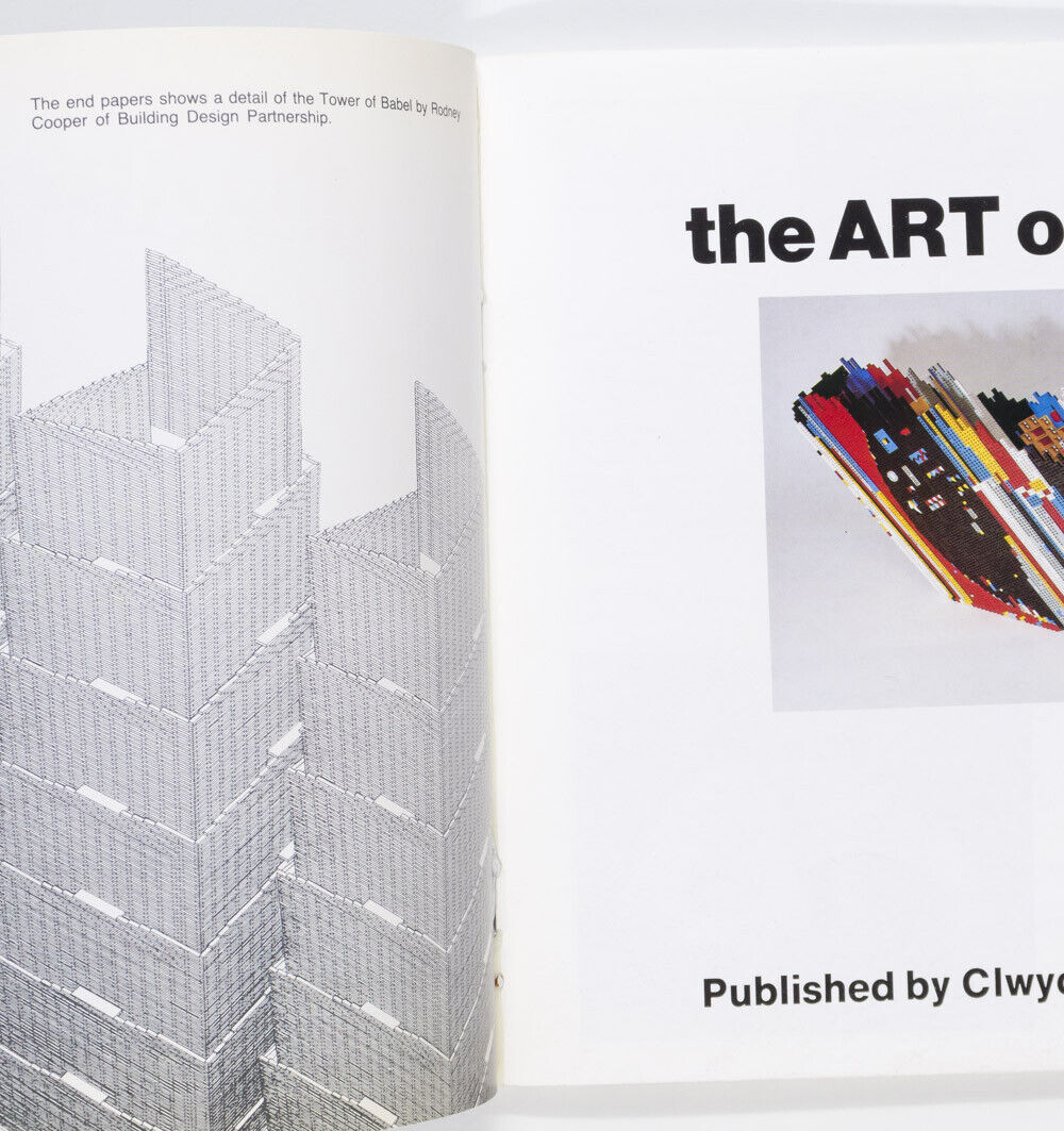 THE ART OF LEGO Exhibition Catalogue BOOK Clwyd WALES David Lyall EDWARD DE BONO