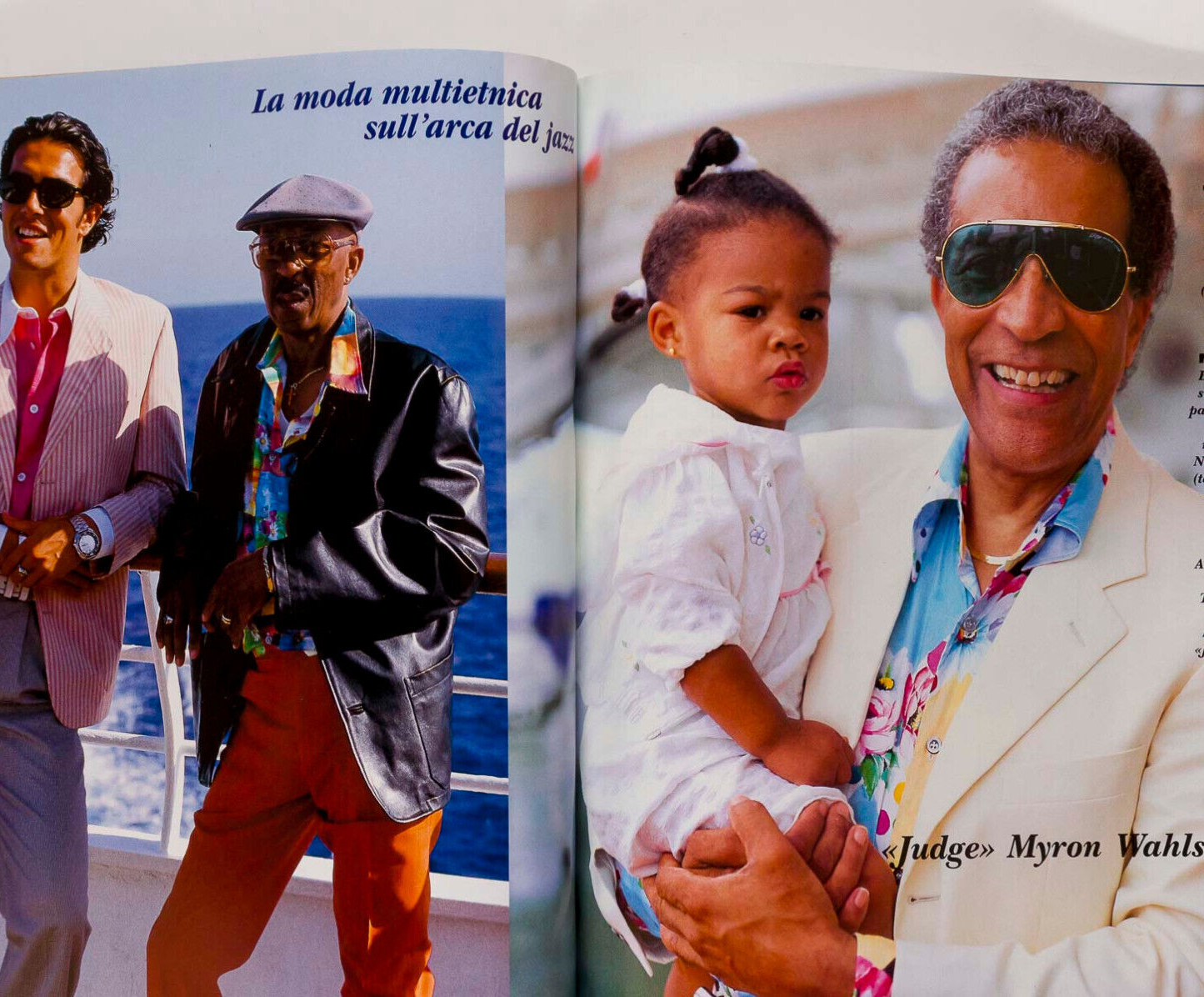 SPIKE LEE Louis Bellson MICHAEL CRICHTON L'uomo 12 1992 Clark Terry IRVIN STOKES