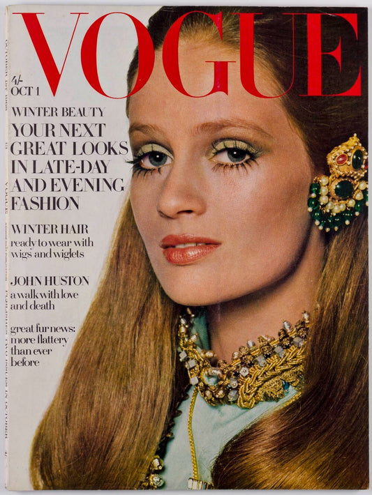 CELIA Ingrid Boulting HELMUT NEWTON Vogue Oct 1968 Benedetta Barzini LADY BIRLEY