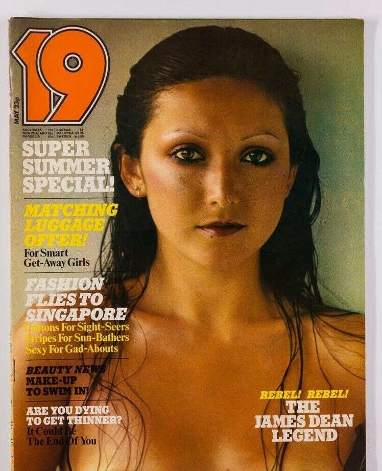 Vivienne Lynn HARRI PECCINOTTI Salvador Dali AMANDA LEAR 19 Magazine May 1975 UK