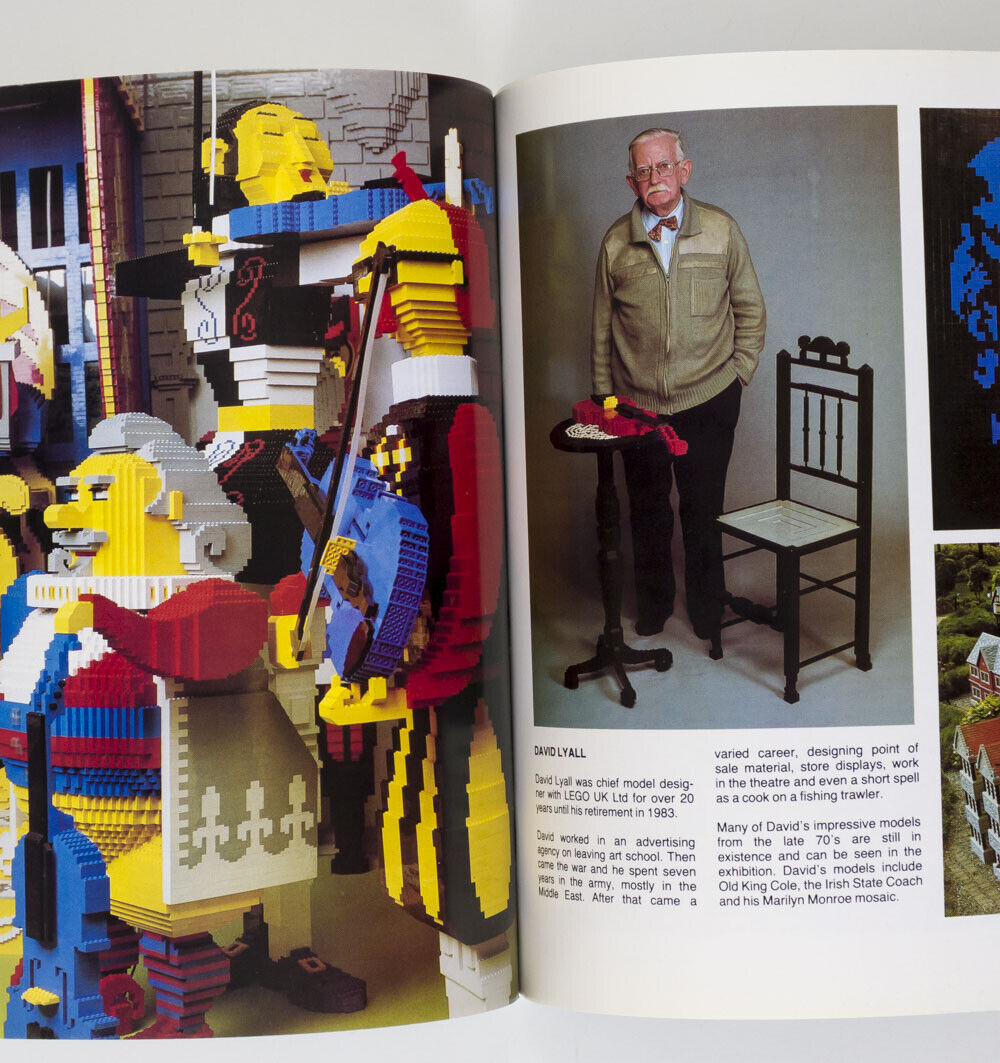 THE ART OF LEGO Exhibition Catalogue BOOK Clwyd WALES David Lyall EDWARD DE BONO