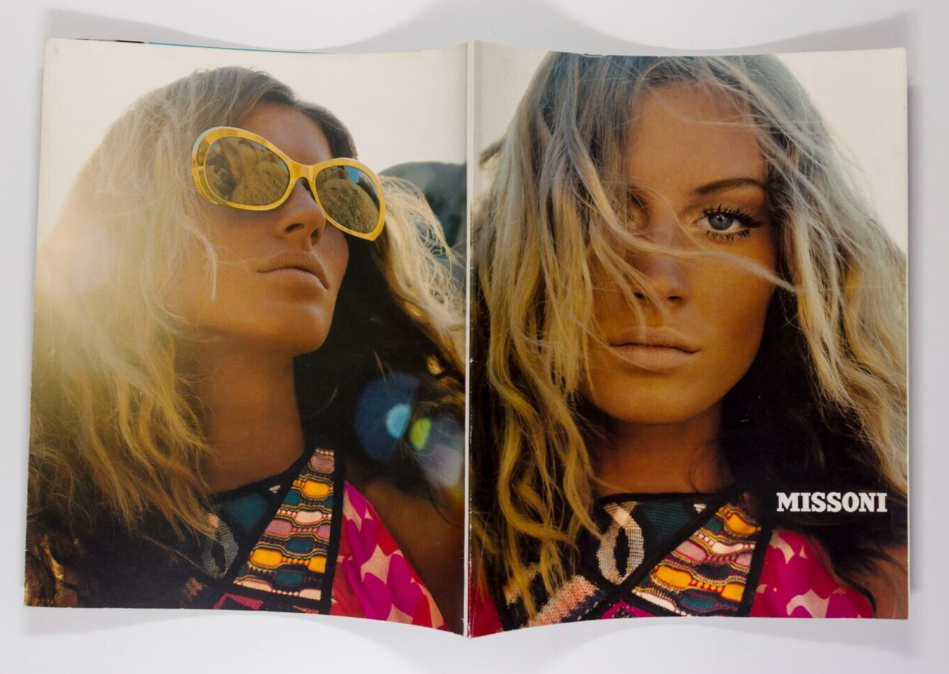 GISELE BUNDCHEN Missoni LOOKBOOK Summer 2002 Swimwear MERT & MARCUS catalog VTG