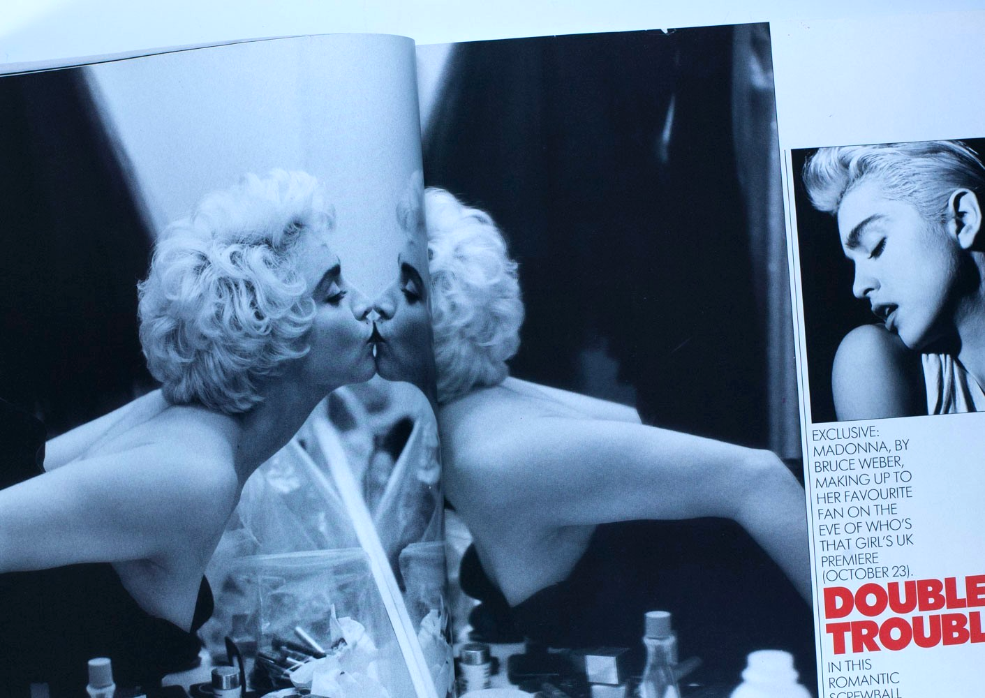 Lisa Graham MADONNA Bruce Weber PHILIP SEYMOUR HOFFMAN Elle October 1987