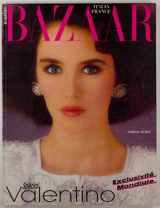 Isabelle Adjani STEPHANIE SEYMOUR Renee Simonsen HARPER'S BAZAAR ITALIA FRANCE