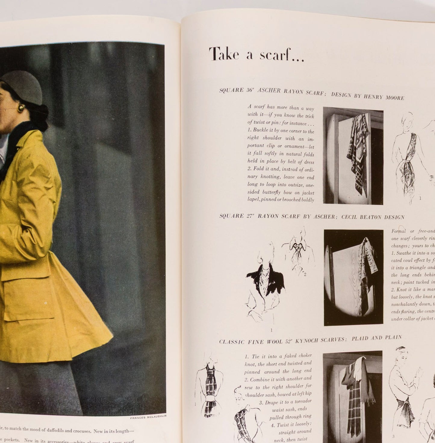 1ST CHRISTIAN DIOR VOGUE Huxley HORST Berard APRIL 1947 Maugham LEE MILLER Paris
