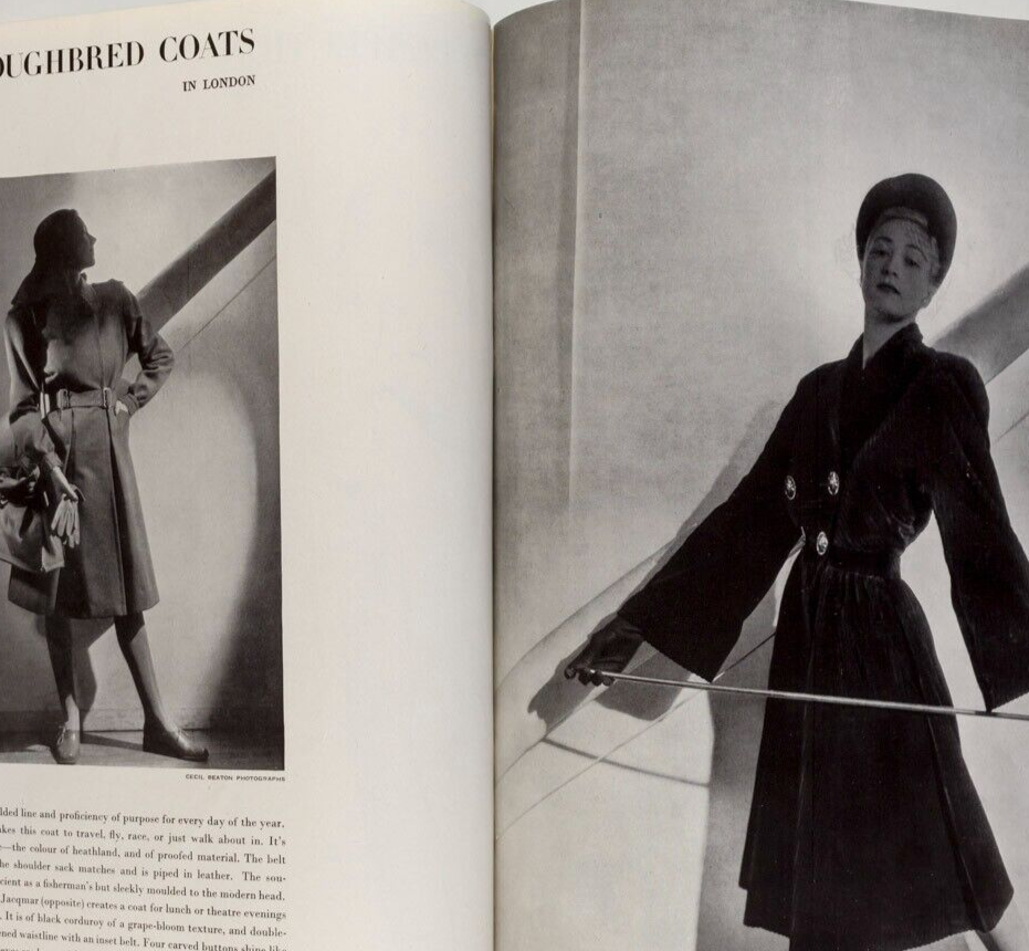 Lee Miller NORMAN PARKINSON Cecil Beaton BALENCIAGA Paris BBC Rene Bouche  VOGUE