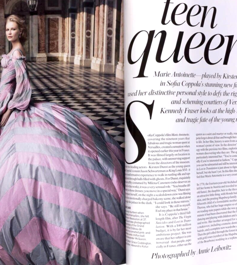 KIRSTEN DUNST Jamie Dornan MICHAEL CHOW Picasso VOGUE September 2006 New Orleans