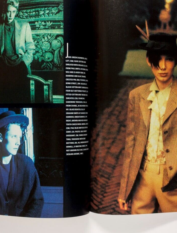 DIANE LANE Tim Roth JOHN HURT Paolo Roversi VREELAND Lagerfeld ~ Tatler magazine