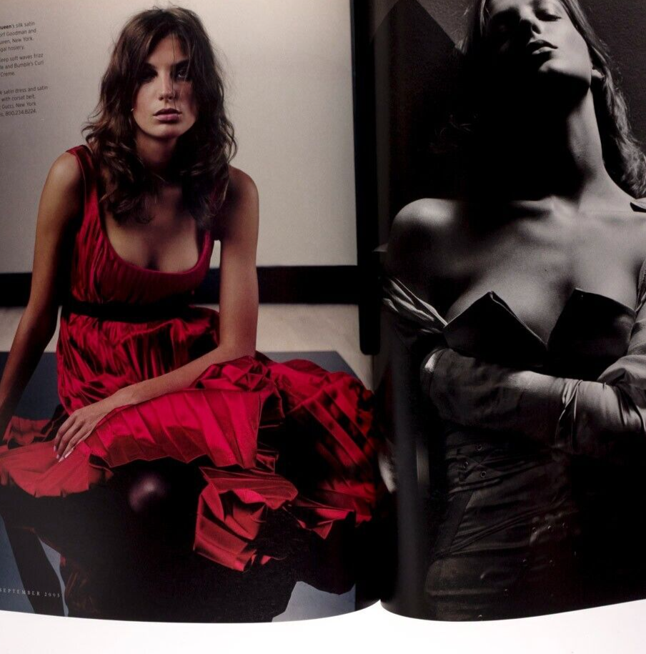 Kate Moss INEZ & VINOODH Richard Prince W MAGAZINE September 2003 Daria Werbowy