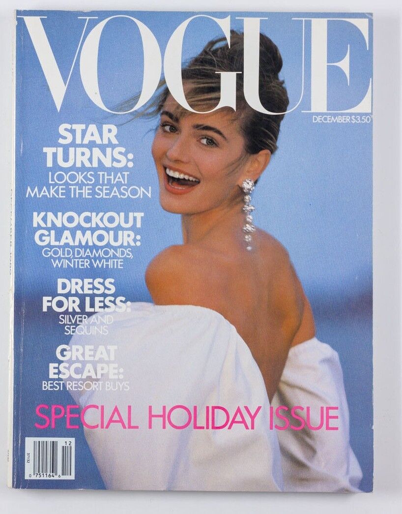 Paulina Porizkova PENN Christy Turlington BRUCE WEBER Brooke Shields IRWIN Vogue