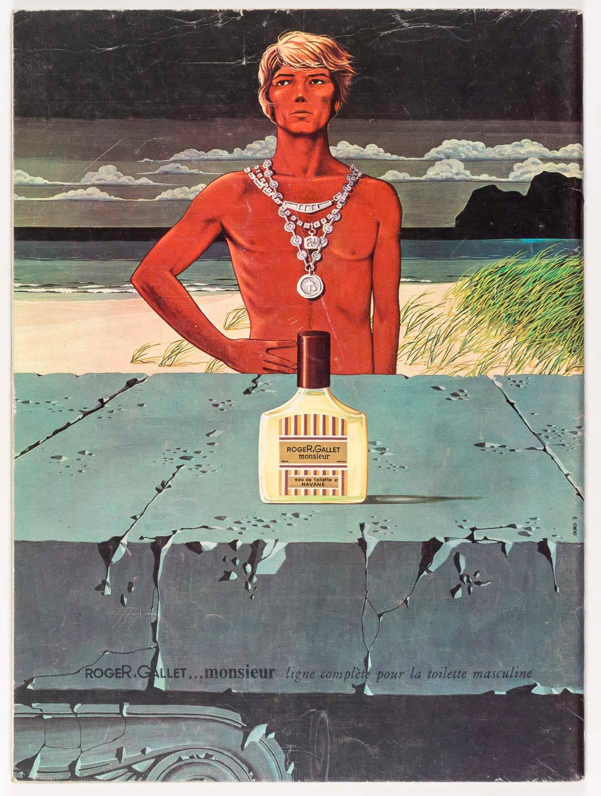 AMANDA LEAR Salvador Dali SISLEY Sacher Masoch ADAM magazine March 1970 Mens VTG