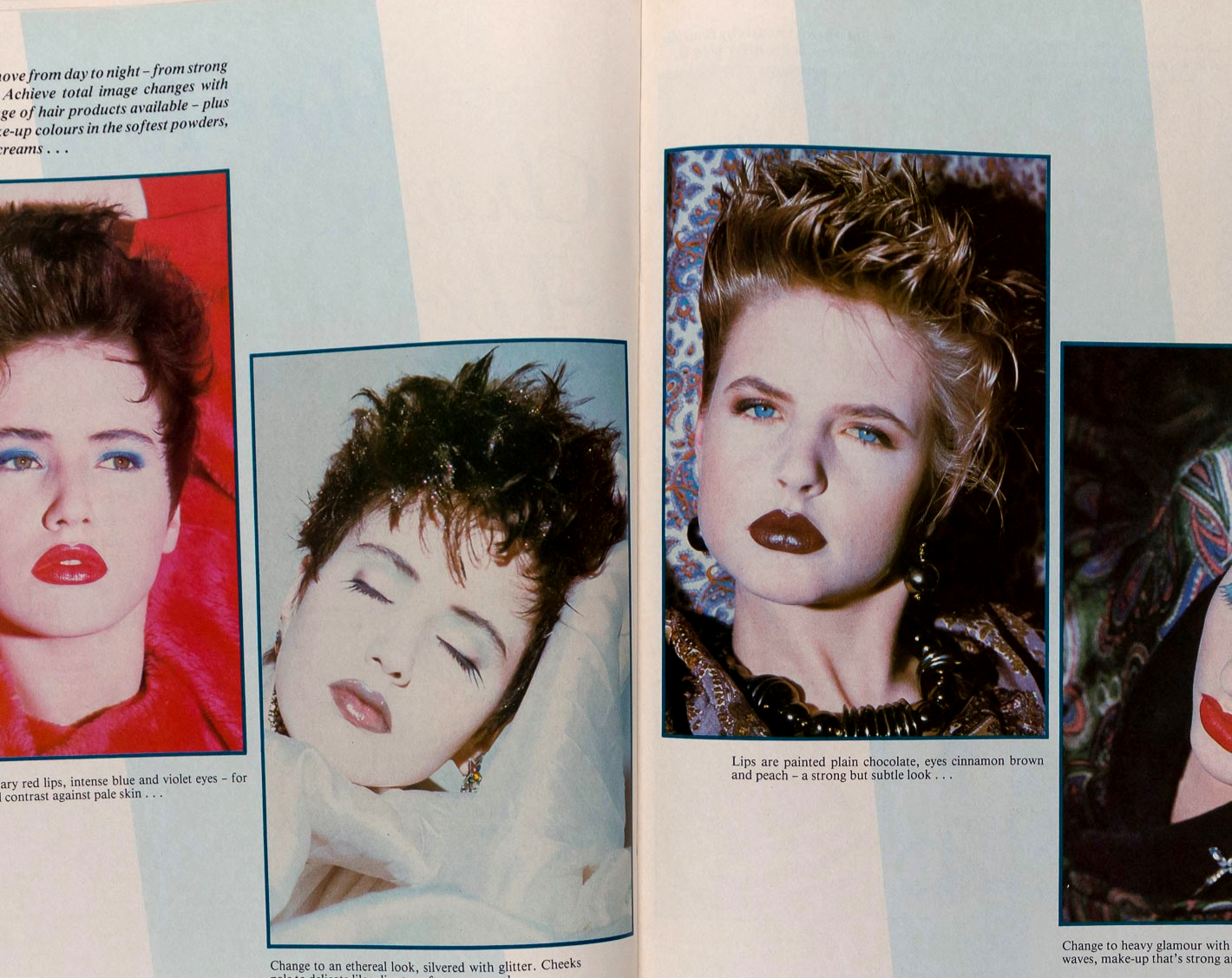 JUDY BLAME Andrew Logan MIDGE URE Lorenzo Lamas 19 MAGAZINE December 1984 vtg UK