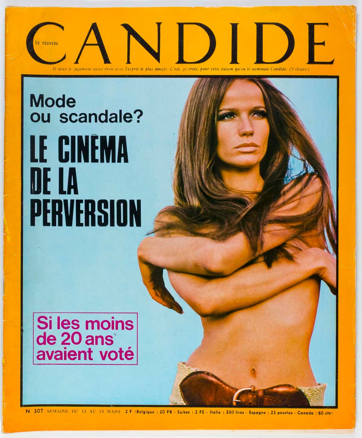 VERUSCHKA Blow Up DAVID HEMMINGS Sylvie Vartan CANDIDE March 1966 Lord Snowdon