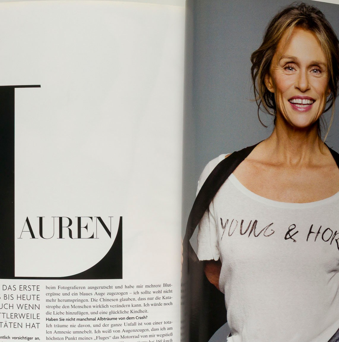 STEPHANIE SEYMOUR Karolina Kurkova TATJANA PATITZ Liya Kebede VOGUE April 2007