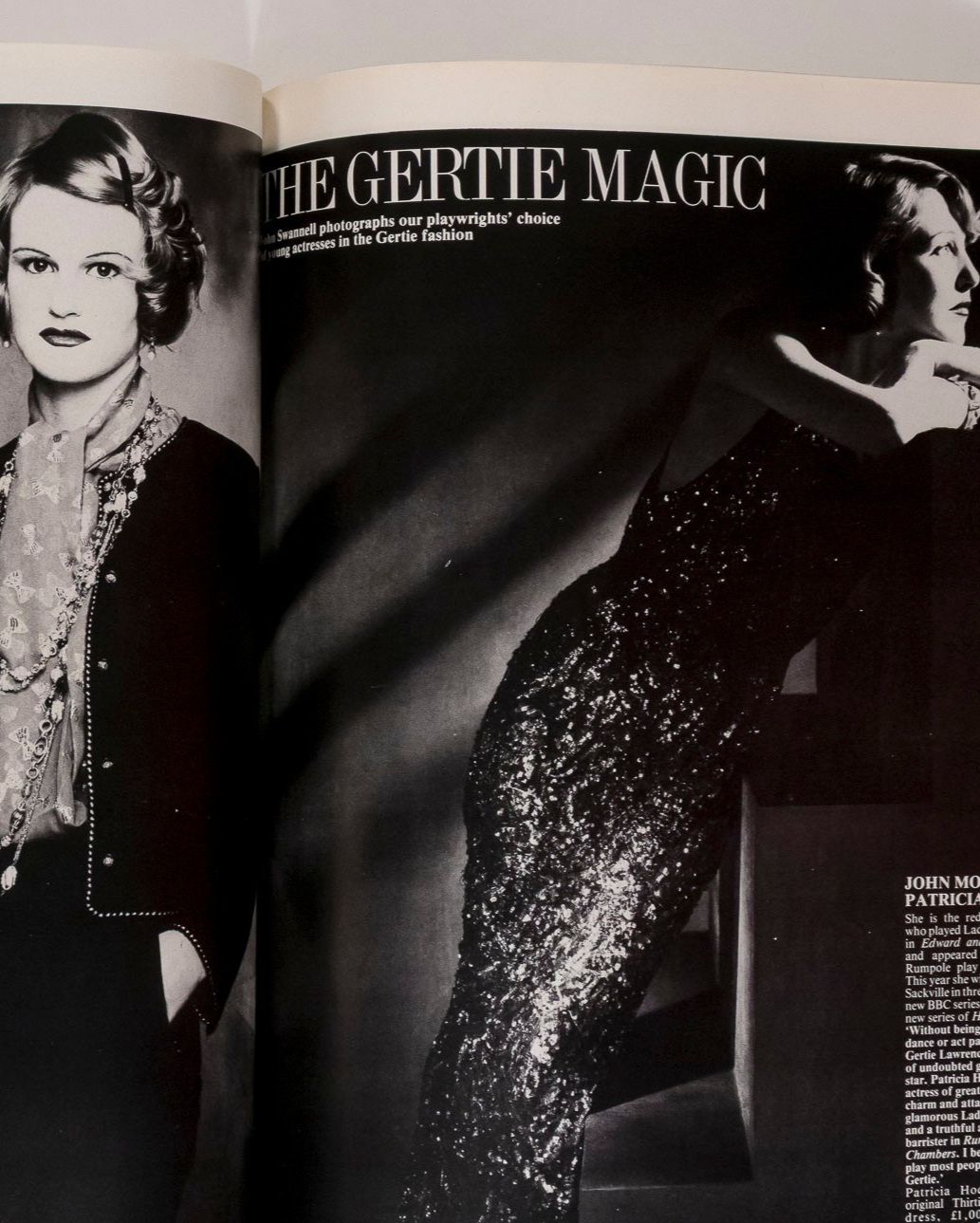 MARGAUX HEMINGWAY Bianca Jagger LADY TRYON Serge Gainsbourg TATLER February 1981