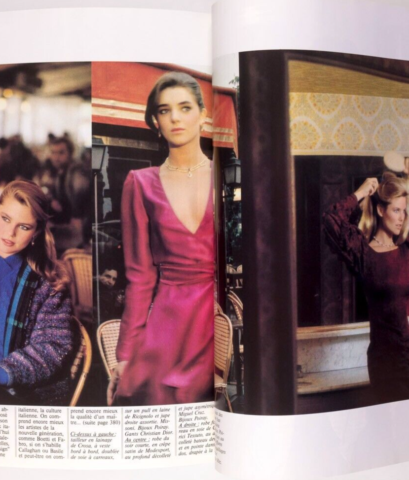 GIA CARANGI Horst HELMUT NEWTON Christie Brinkley PICASSO Carol Alt  PARIS VOGUE