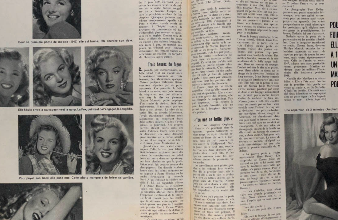 MARILYN MONROE Brigitte Bardot STRAVINSKY Paris Match magazine 1960 Feb SENEGAL