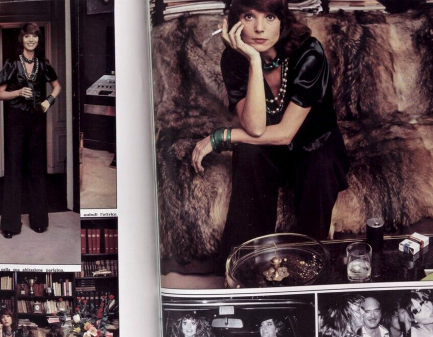 PERMANENT FOOD Maurizio Cattelan BIANCA JAGGER Elsa Martinelli BB Marisa BRANDO