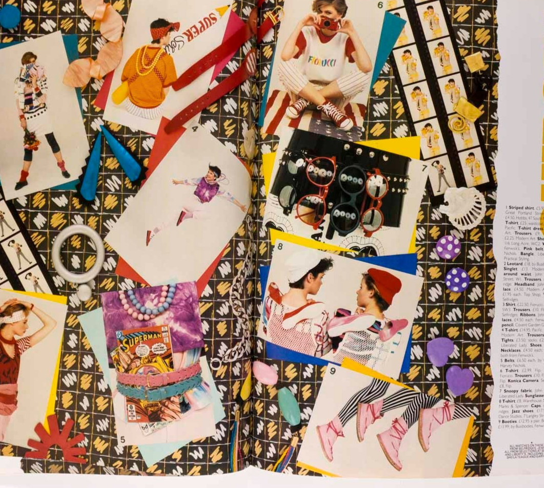 Sophie Ward RACHEL WEISZ Hamish Bowles HARPER'S & QUEEN August 1983 Fiorucci VTG