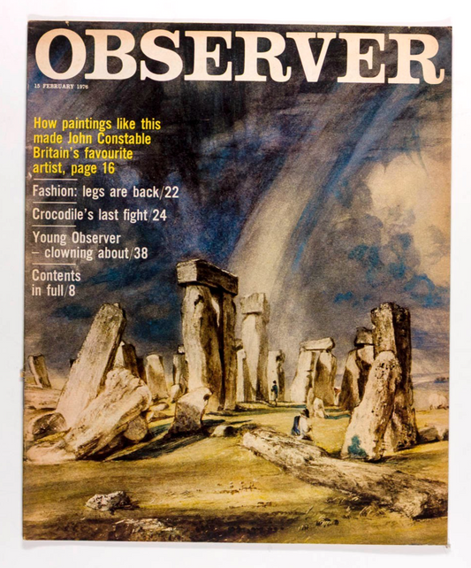 John Constable FASHION Legs Are Back OBSERVER MAGAZINE February 1976 Crocodile