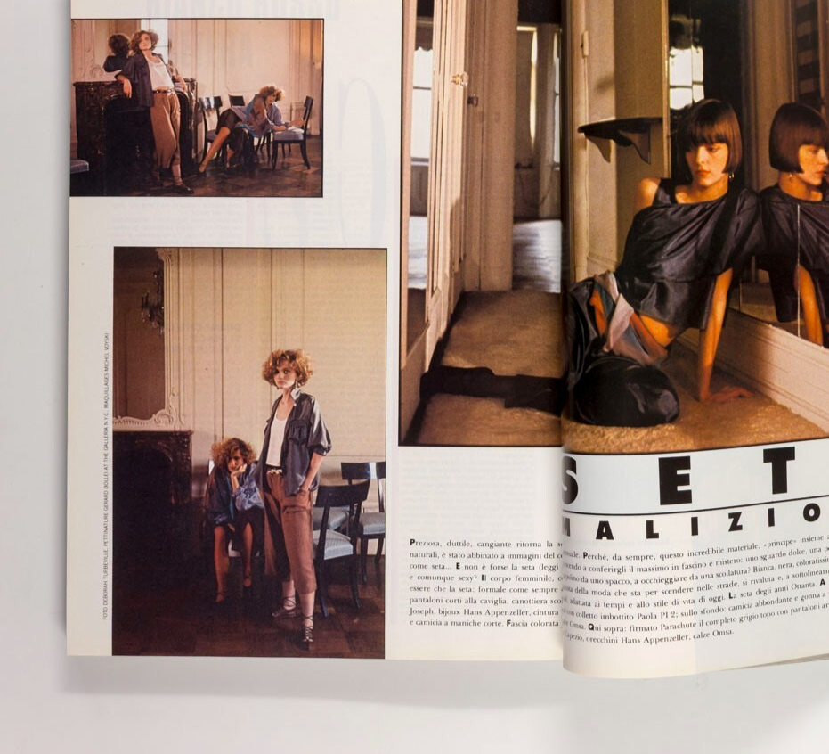 Barbra Streisand DEBORAH TURBEVILLE Roversi LEI March 1984 Stephen Jones TROJAN