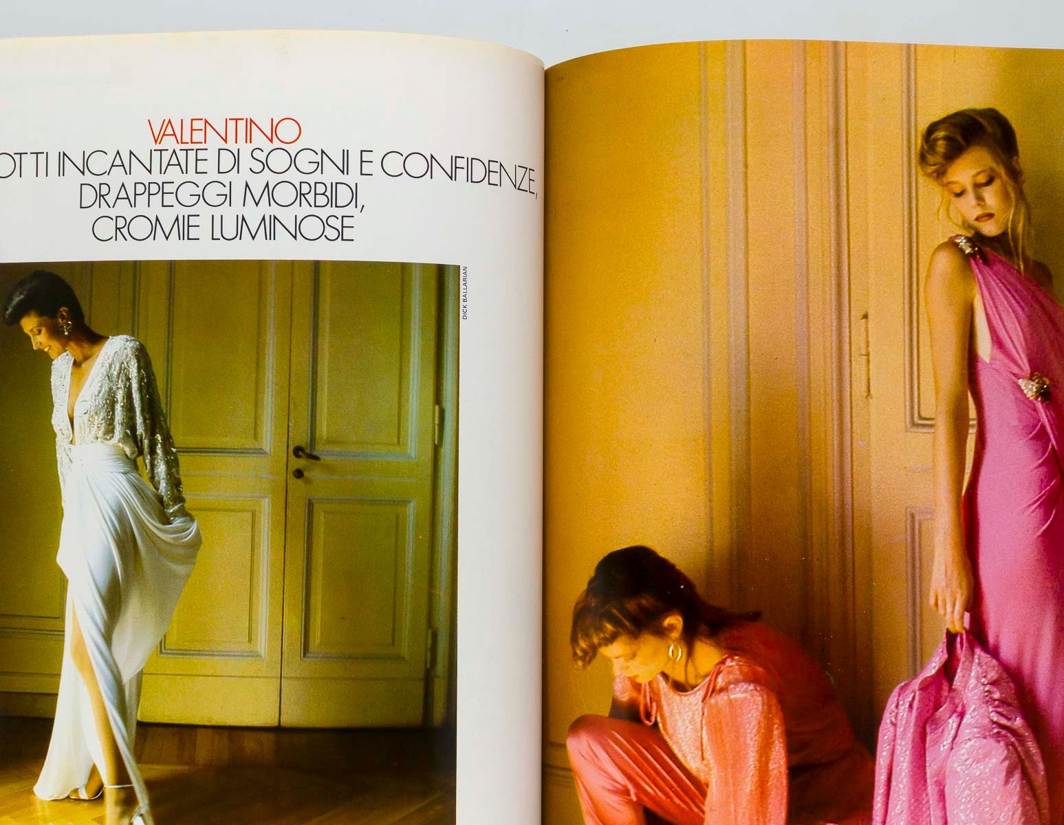 Michelle Stevens GIA CARANGI Alta Moda HARPER'S BAZAAR ITALIA September 1978 vtg