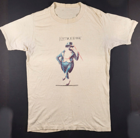 FLEETWOOD MAC Penguin T-Shirt 1973 vtg original tee ROCK CONCERT TOUR 70s Size S