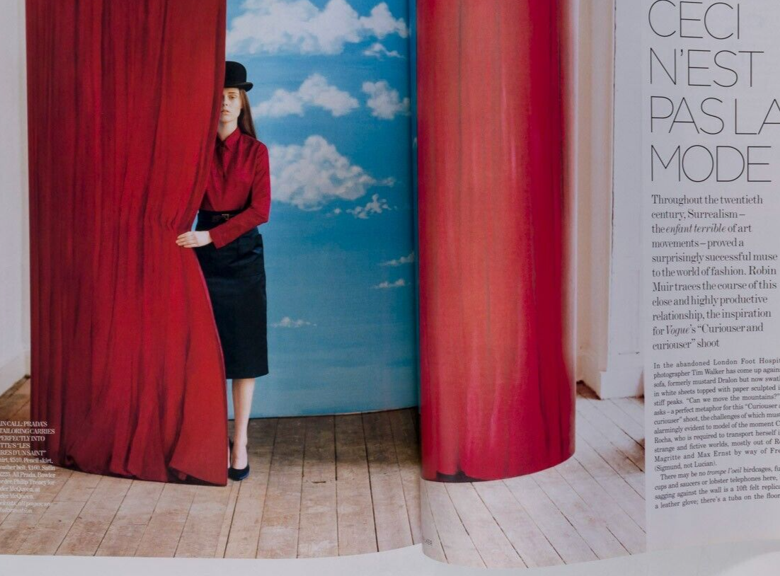 Jessica Stam TIM WALKER Coco Rocha VOGUE February 2007 18th birthday gift SPRING