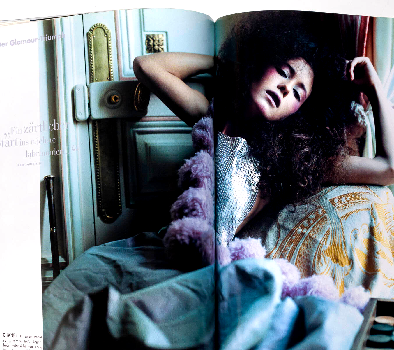 AUDREY MARNAY Erin O'Connor CHRIS CUNNINGHAM Vogue De 1999 Susan Sarandon PIAGGI