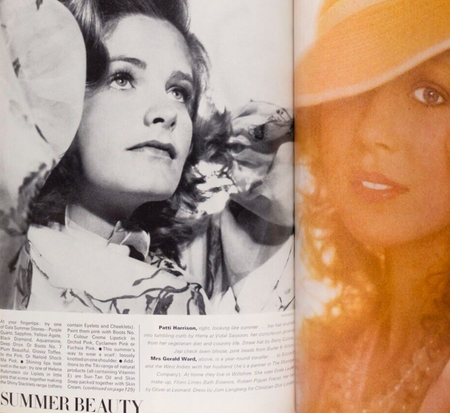 Maudie James PATTIE BOYD Edward Fox ANTONIO LOPEZ Erte LESLIE CARON Twiggy VOGUE