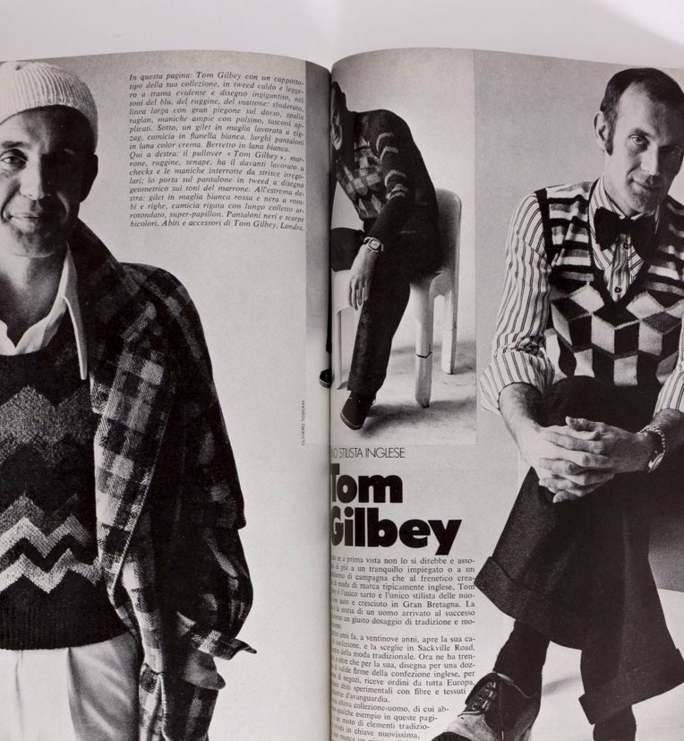 Terence Stamp ANDY WARHOL Tom Baker L'UOMO VOGUE May 1972 Alan Bates KEN RUSSELL