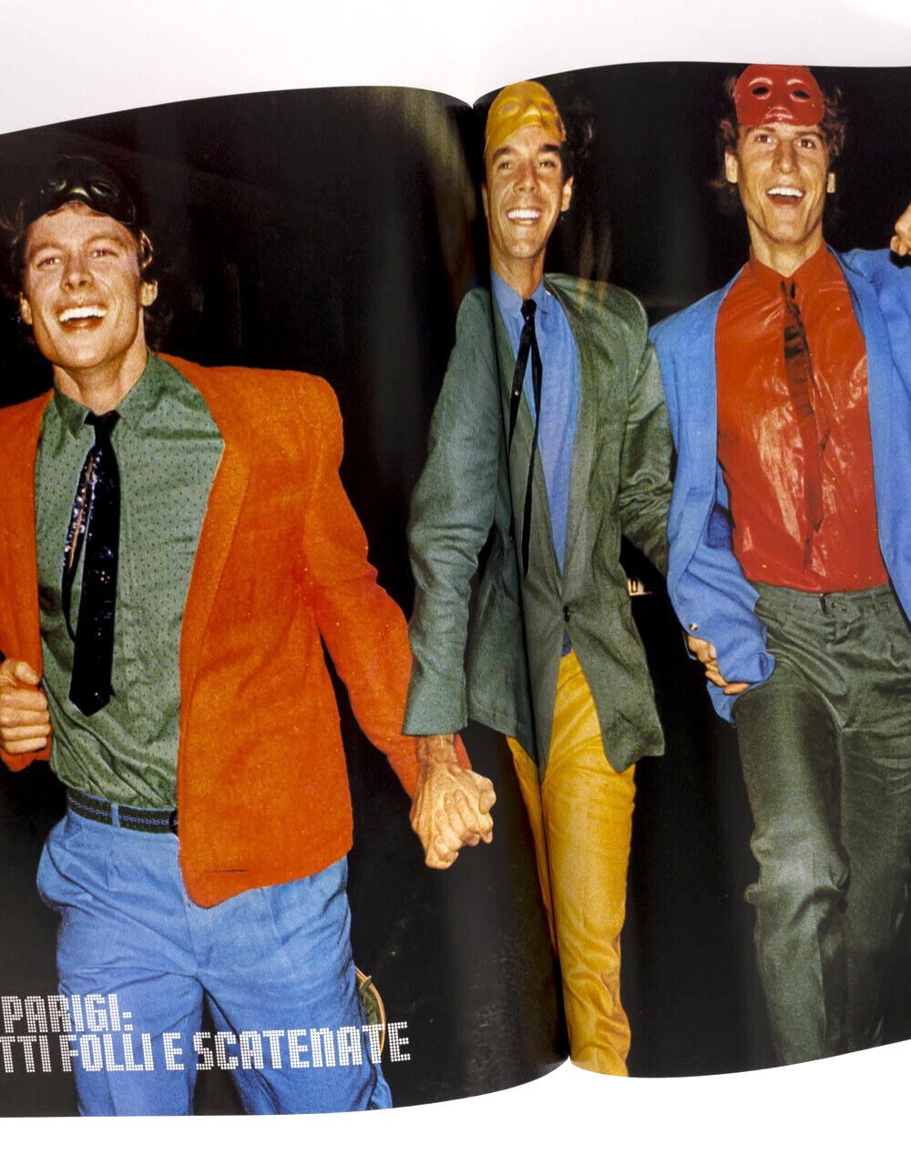 David Bowie BRUCE WEBER Oliviero Toscani NIGHT MAGAZINE Punk CLUBS L’uomo Vogue