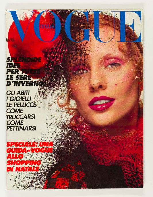 Christiana Steidten CHRIS VON WANGENHEIM Donna Jordan VOGUE ITALIA December 1971