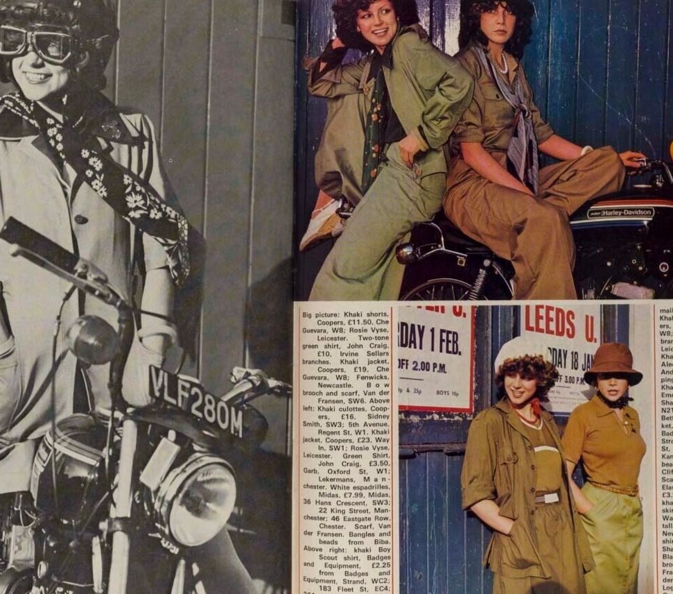 Harley Davidson SYREETA WRIGHT Sammy Hagar PETTICOAT magazine March 1975 50 bday