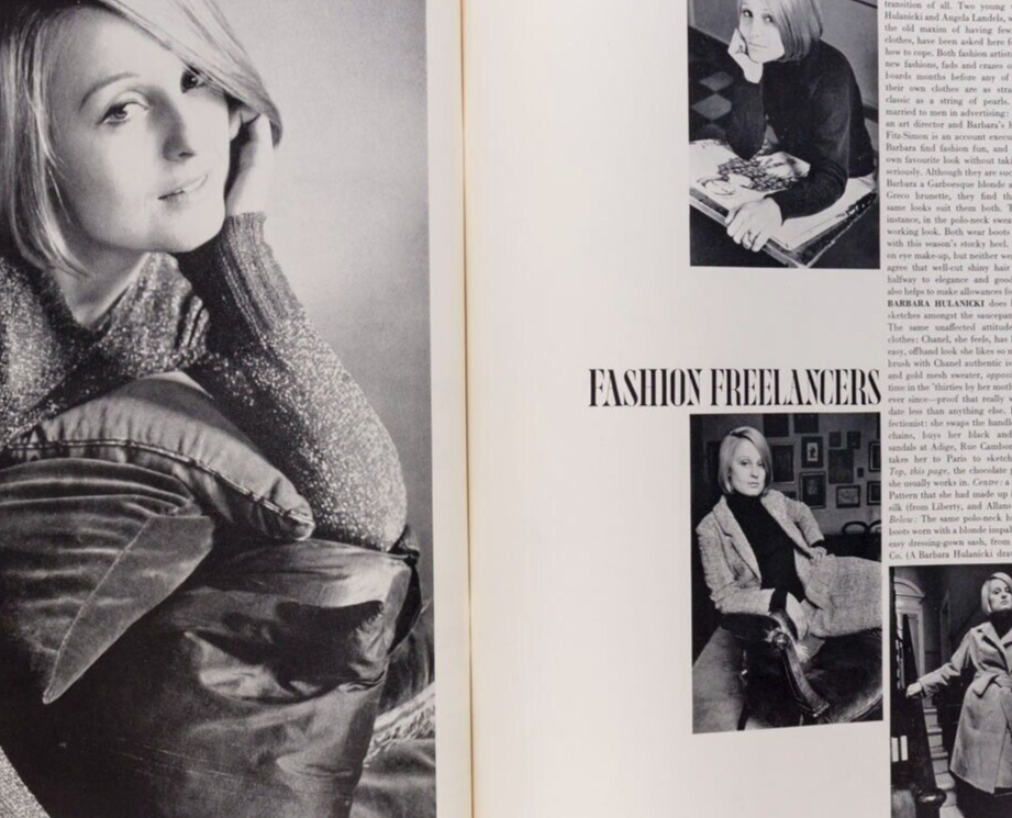 BARBRA STREISAND Jill Kennington BIBA Jean Shrimpton BRUCE DAVIDSON Navy Vogue