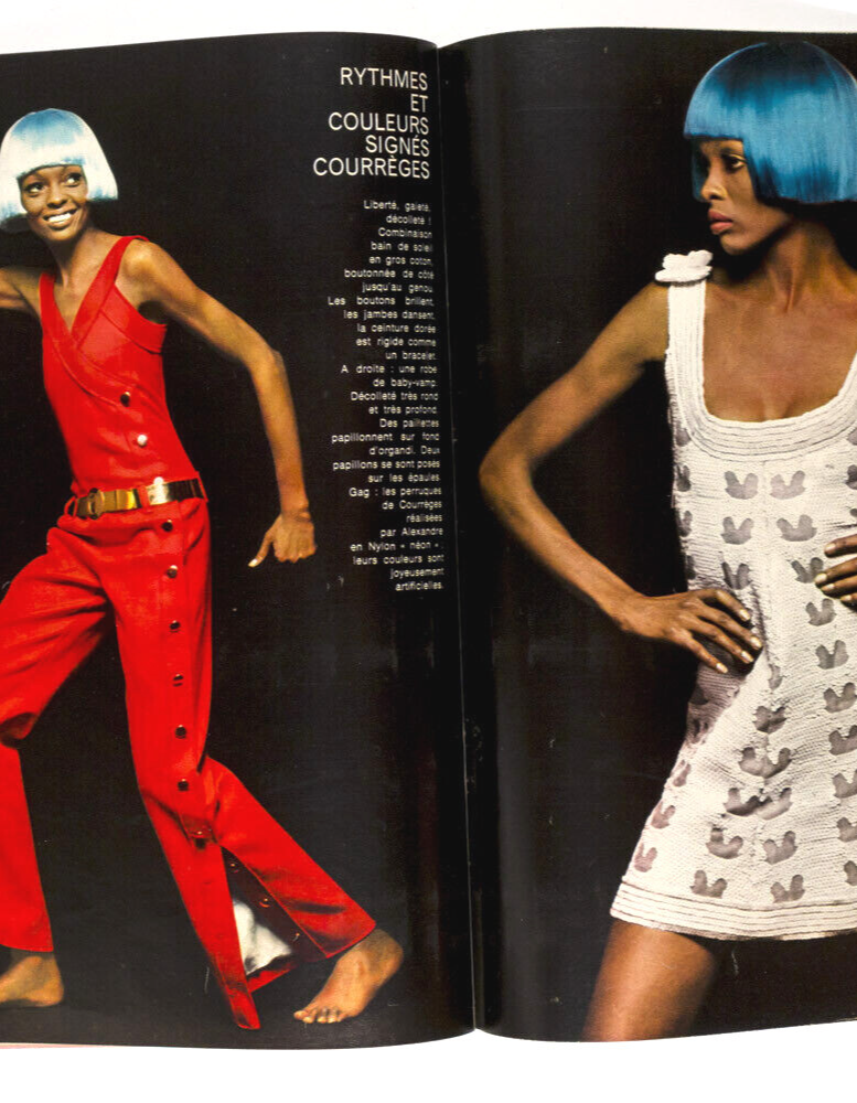 Guy Bourdin CHARLES JOURDAN Helmut Newton PETER KNAPP Elle magazine 3 March 1969