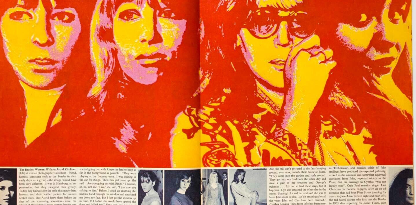 Beatles STUART SUTCLIFFE Patti Boyd SUNDAY TIMES September 1968 ASTRID KIRCHHERR