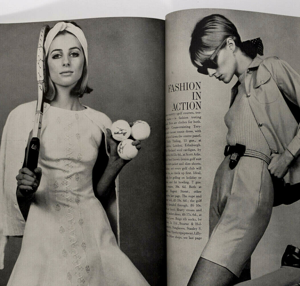 TANIA MALLET Jill Kennington PRINT MANIA Cecil Beaton BALENCIAGA Givenchy  VOGUE