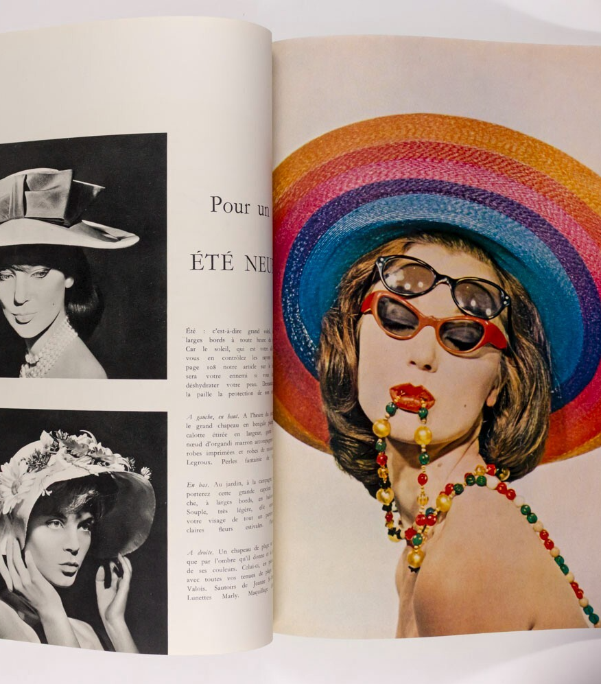 Rose Marie Le Quellec GUY BOURDIN Picasso PARIS VOGUE June 1958 Spain BELMONDO