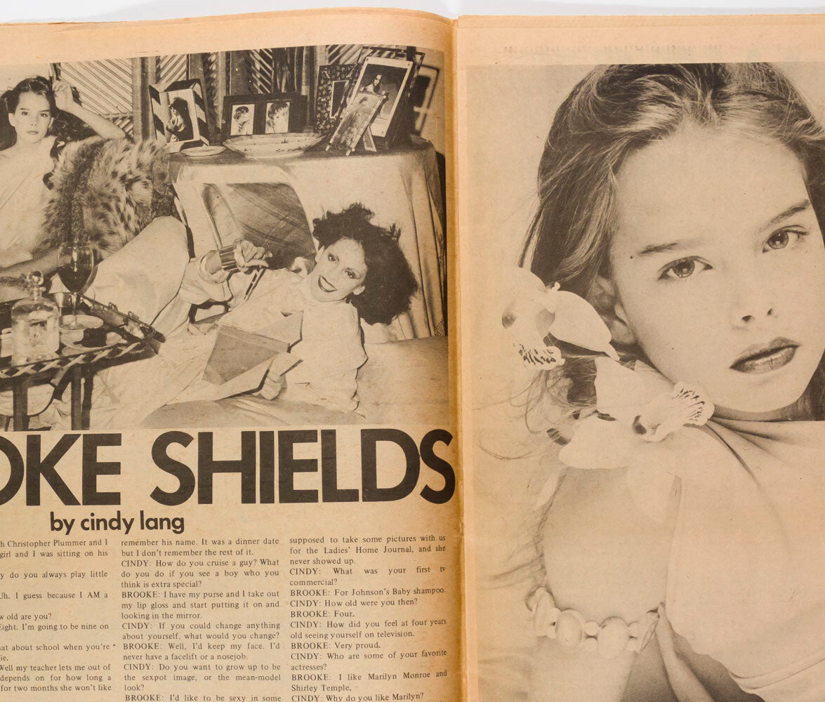 Cher BROOKE SHIELDS Mae West TODD RUNDGREN Peter Hujar WARHOL Interview magazine