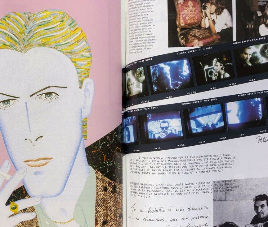 Caroline de Monaco WARHOL Vreeland HELMUT NEWTON Guy Bourdin GRUAU Bowie VOGUE