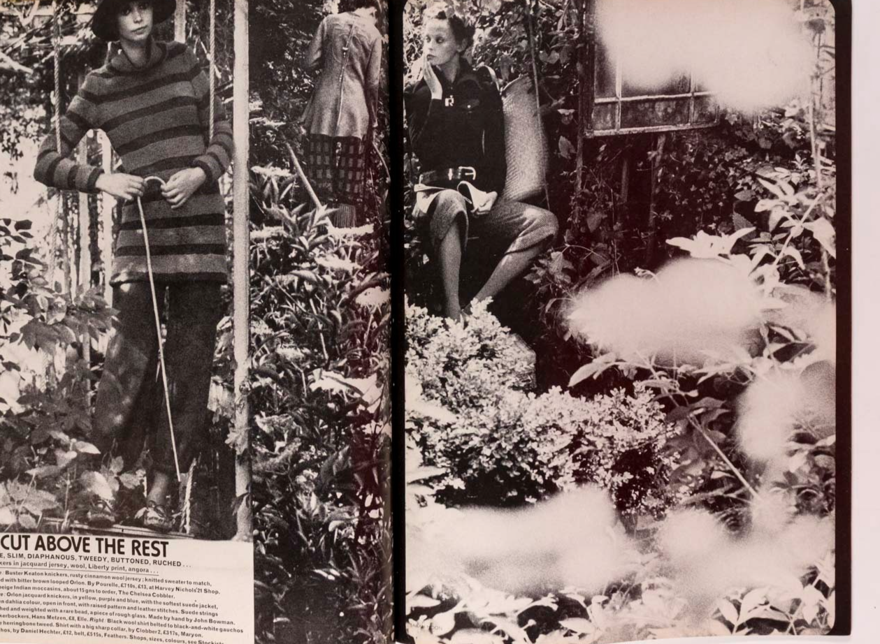 Charlotte Rampling SARAH MOON Britt Ekland VOGUE September 1970 Mike Nichols VTG