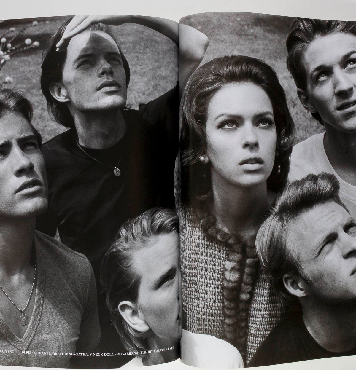 Daria Werbowy CHLOE SEVIGNY Karolina Kurkova VOGUE ITALIA October 2003 Ludivine