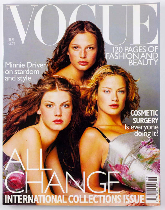 Bridget Hall CAROLYN MURPHY Lindvall GISELE Adriana Lima GOFF Helmut Lang  VOGUE