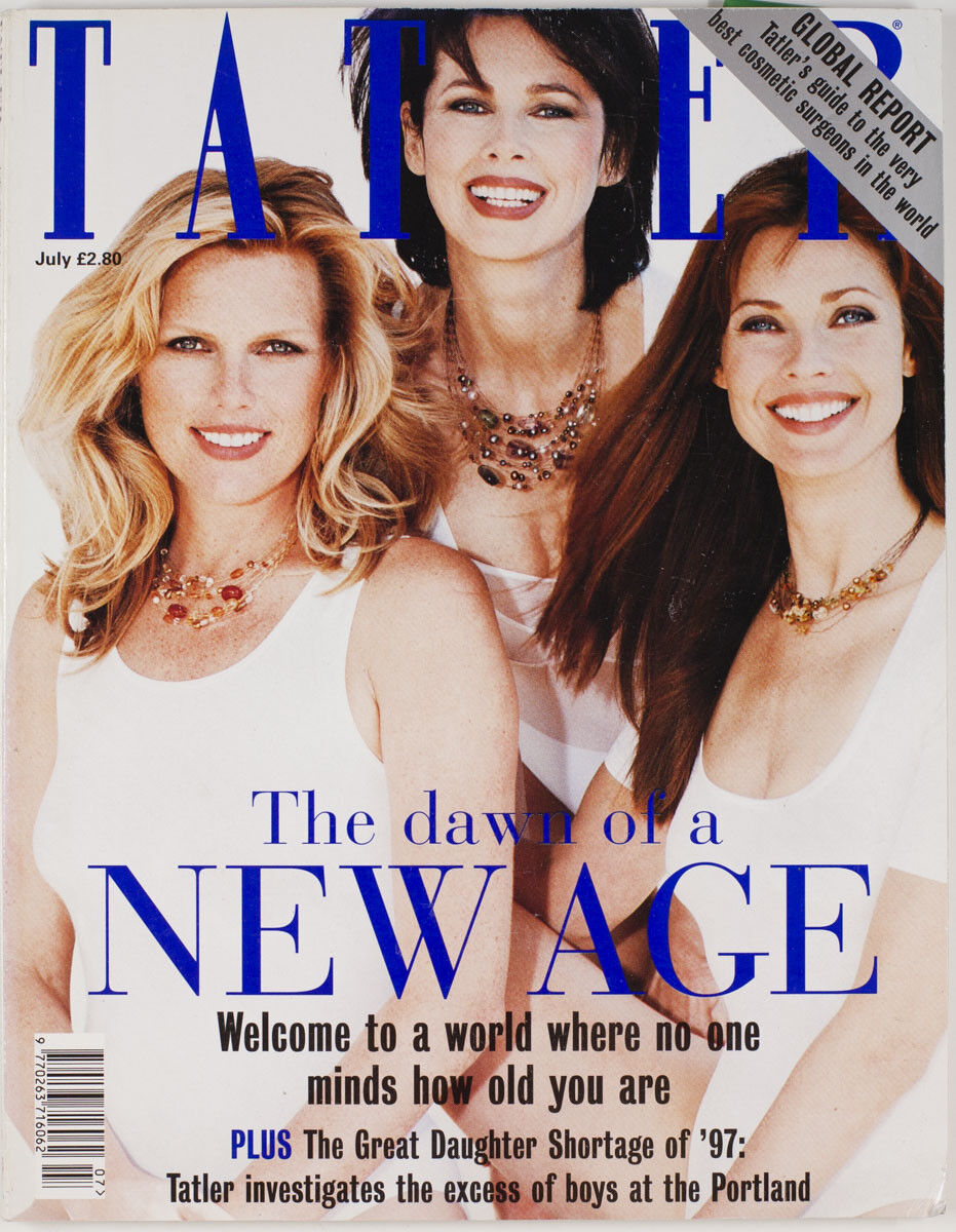 Patti Hansen CAROL ALT Dayle Haddon CHARLOTTE RAMPLING Jane Asher TATLER magazin