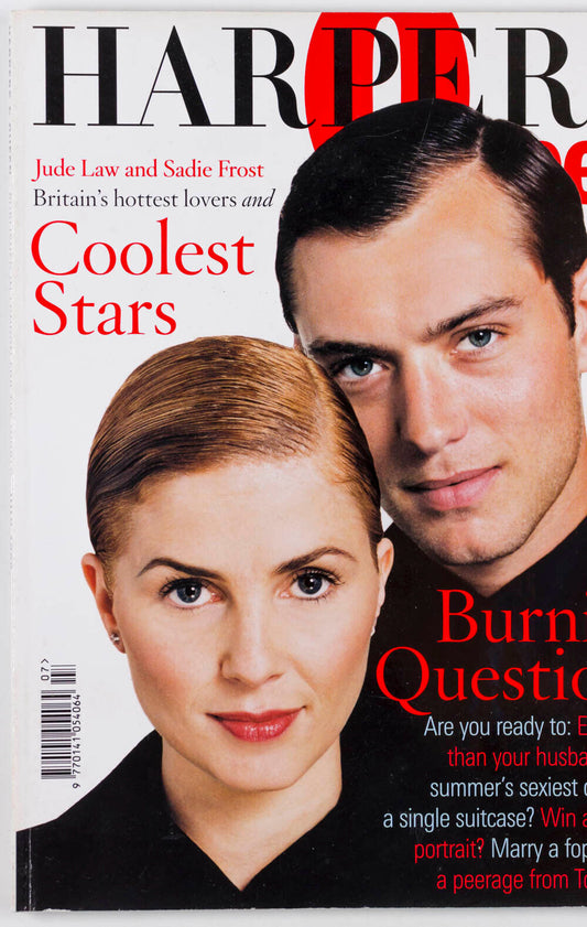 Jude Law SADIE FROST Jennifer Ehle DAVID BAILEY Ian Fleming  UK HARPER'S & QUEEN