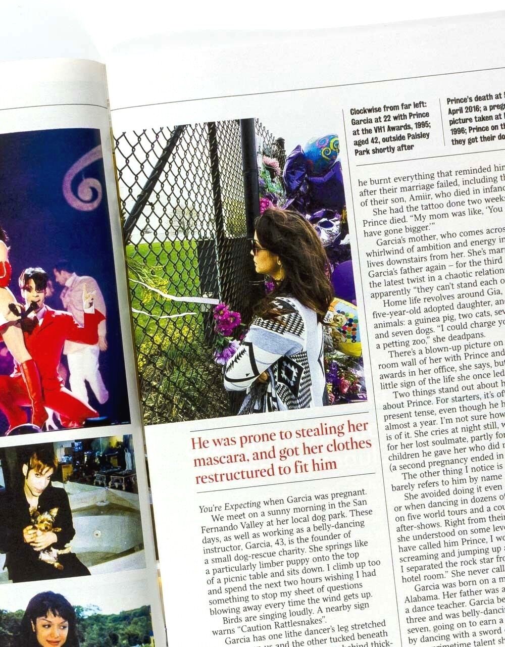 Life with PRINCE Ex-Wife Mayte Garcia speaks to THE TIMES supplement magazine UK